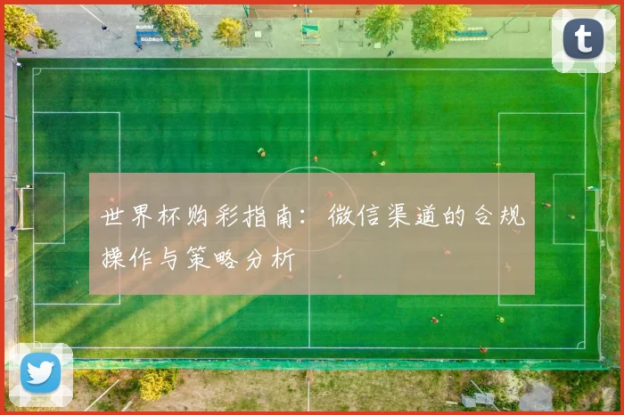 世界杯购彩指南：微信渠道的合规操作与策略分析